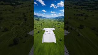How to make a amazing paper plane/ airplane\ paper Rocket ♥️🚀♥️ #make how #short
