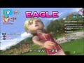 Aloha Beach Resort (アロハビーチリゾート) [Score: -24] - Minna no Golf 4