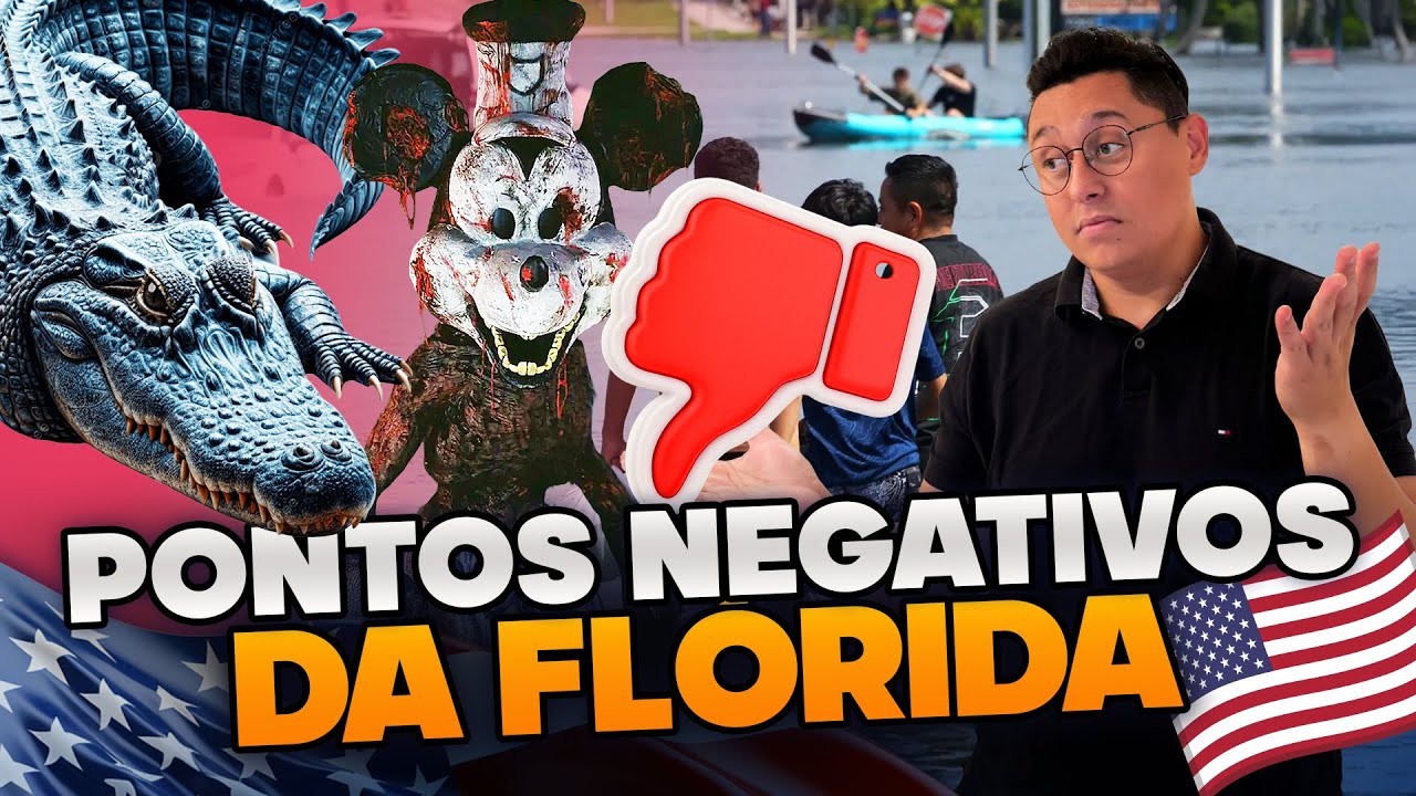 PONTOS NEGATIVOS DE MORAR NA FLÓRIDA