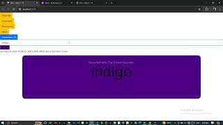 color indicator with react Js. #reactjs #reactjstutorial #reactjstutorialforbeginners