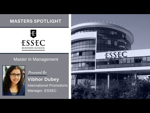 ESSEC Masters | Masters Spotlight Fair 2021 | Q&A with ESSEC Masters Admissions