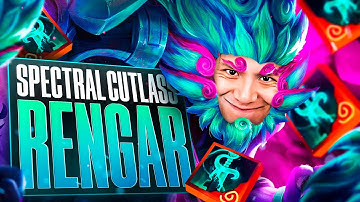 This Spectral Cutlass Rengar MELTS the Backline in 0.1 Seconds!