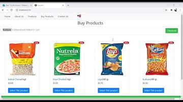 Angular 10 Shopping Cart - Project with Component Communication @Input & @Output