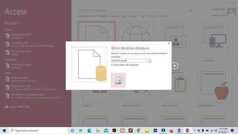 Microsoft Access 2016 Bangla Tutorial - 01 || Beginner to Advance || Database Management System