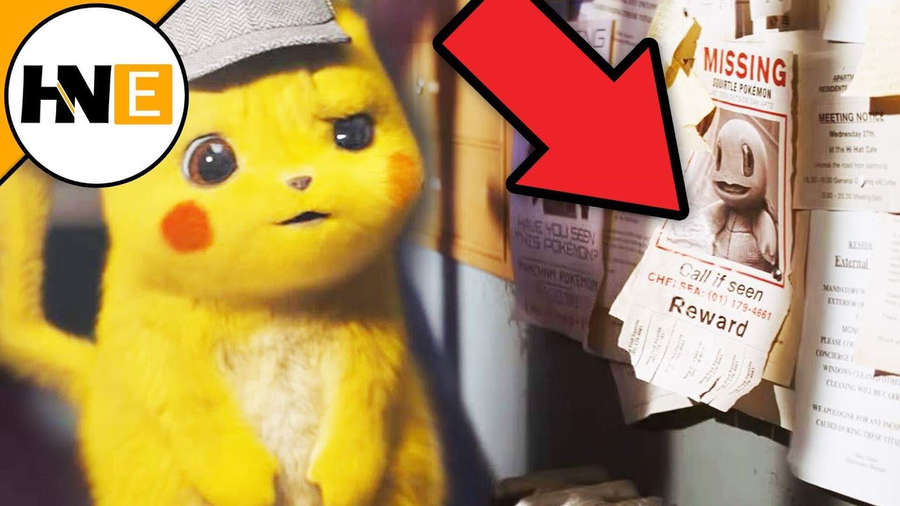 POKEMON Detective Pikachu Trailer BREAKDOWN \u0026 Things Missed  YouTube