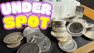 Buying Tons Of Silver Under Spot (4 Months In A Row)