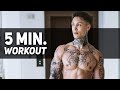 5 Min Home Workout ANYONE Can Do!