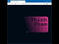 Text Hover Effect | HTML CSS | WebDesign | WebProgramming | ThinhPham #shorts