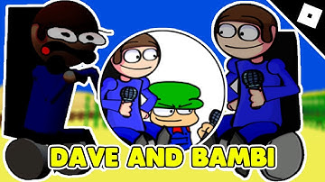 How to get " DAVE & BAMBI " Badge + Morph In Friday Night Funkyn