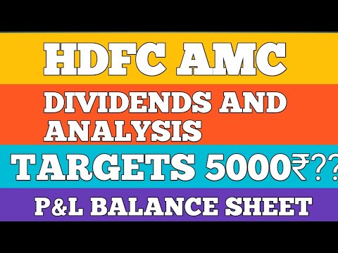 hdfc amc stock analysis for long term investments - YouTube
