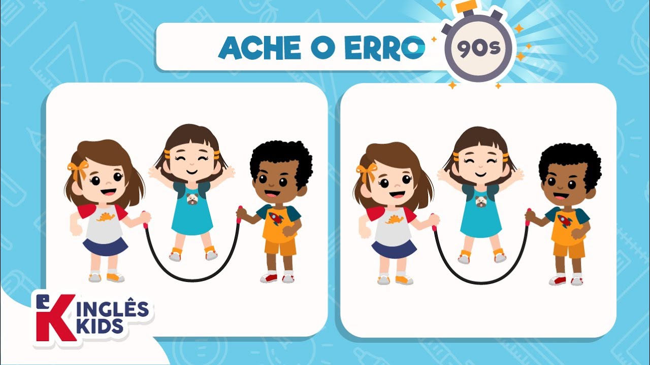 Jogo dos 7 erros  Blog Infantil de Moda e Diversão!