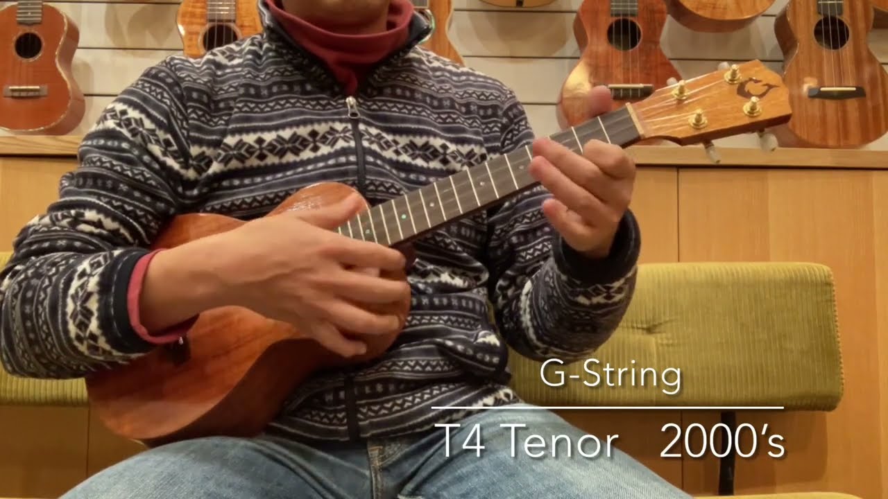 G-String T4 Tenor 2000'S [UKULELE BIRD] - YouTube