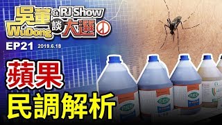 民進黨內初選結束後,蘋果民調解析20190618吳董談大選ep21SEC1