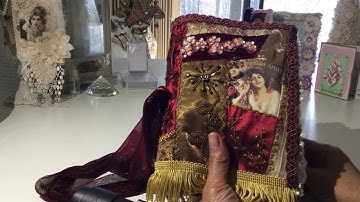 Gypsy / Boho fabric journal