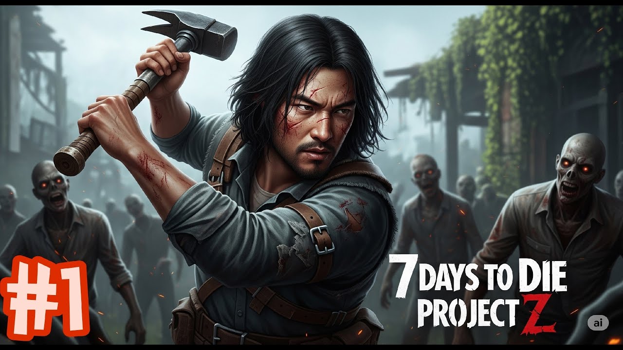 7 days to die V2.0 b295 - пробуем мод Проэкт Z