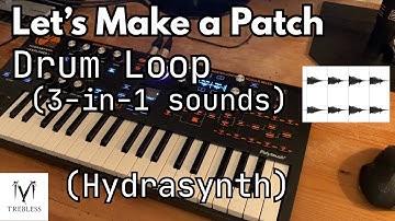 Sound Design Tutorial - Drum Loop [Hydrasynth]