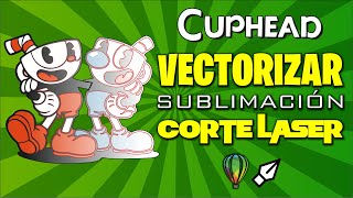 🟢 TUTORIAL Como VECTORIZAR una IMAGEN para☕️ SUBLIMACION y CORTE LASER 🎇 COREL DRAW | FACIL Y RAPIDO