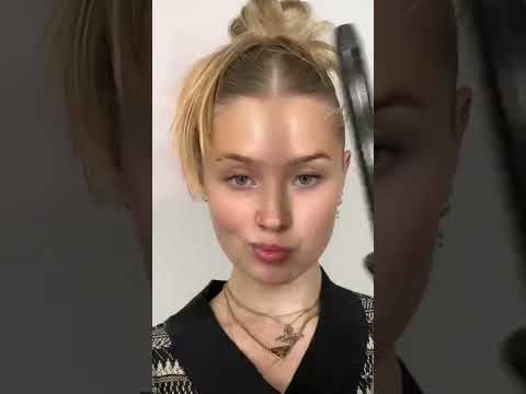 Bella Hadid sleek curly bun tutorial 💆🏼‍♀️✨ | BexBeauty