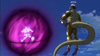 Frieza traps Goku in a God of Destruction  Ball