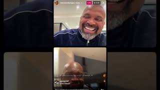 Mike Epps vs Shaq IG Live Roast Wealth