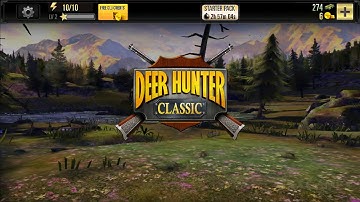 DEER HUNTER CLASSIC Mobile Walkthrough Gameplay (Android,IOS) Part 1