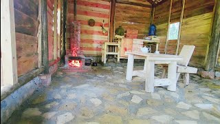Natural stone flooring inside my house, tables and chairs by TUNG BUSHCRAFT 4,584 views 4 months ago 31 minutes