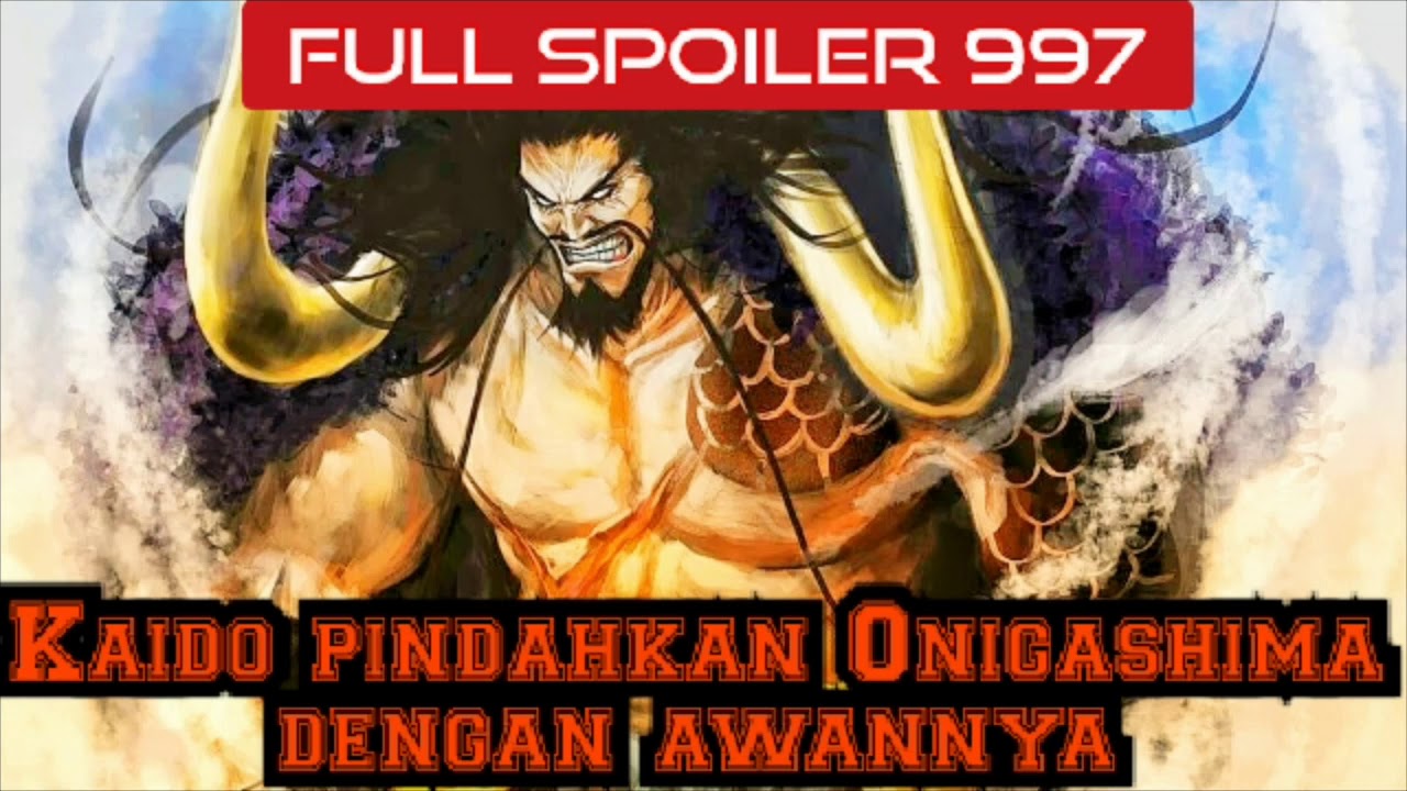 Full Spoiler One Piece Chapter 997 Youtube