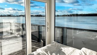 Surprising my Boyfriend with a Lodge on a Lake (Weekend Trip to Sandviken, Sweden) | Vlog 002