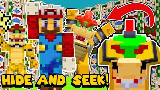 Minecraft Mario Statue HIDE AND SEEK! | Nintendo Fun House [18]