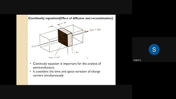 CONTINUITY equations ,diffusion equations SSD