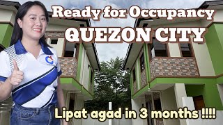 RFO READY FOR OCCUPANCY HOUSE AND LOT IN QUEZON CITY 39K MONTHLY