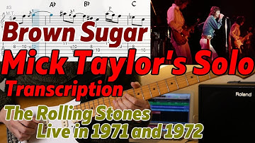 Brown Sugar - Mick Taylor