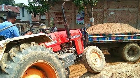 Eicher 557 | Sawraj 855 FE | Sonalika DI 50 | River Sand Loading JCB | Tractor Digitally Unloading |