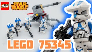 LEGO 75345 501st Clone Troopers Battle Pack | ОБЗОР Lego Star Wars