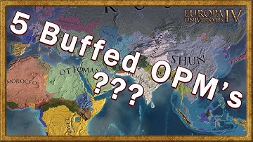 EU4 - 5 Secretly Buffed OPM
