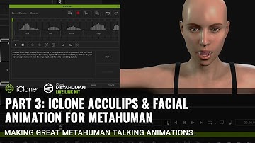 Making Great MetaHuman Talking Animations | Part 3 - iClone AccuLip & Facial Animation for MetaHuman