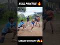 Kabaddi workout &amp; skill practice 🔥😱.  #short #kabaddi #alone   #practice
