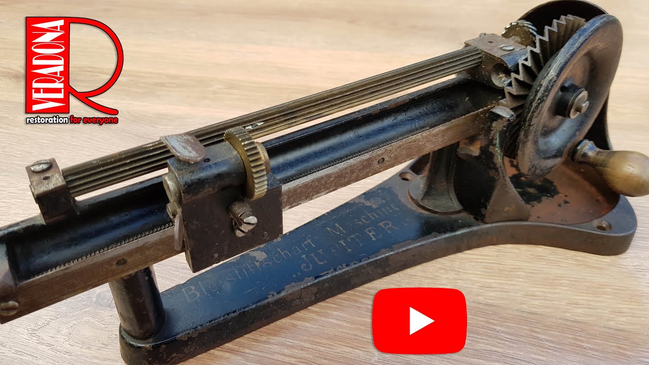 Pencil Sharpener Restoration