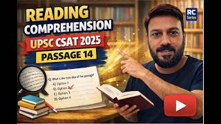 CSAT 2025 PYQ, Reading Comprehension, UPSC RC Passage: A network of voluntary associations #csat
