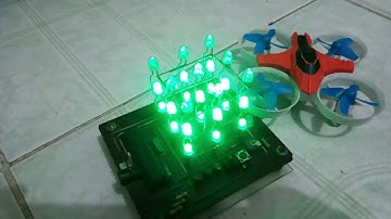 LED Cube 3x3x3 AVR ATMEGA8 HD Version (OLD but GOLD)