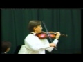 Capture de la vidéo Artem Kotov, Violinist ( I.s. Bach, F. Schumann, Paganini,  Arensky, Tchaikovsky,  Brahms, Waxman)