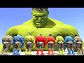 World War Hulk | Blue Hulk & Red Hulk & Hulk vs Grey Hulk - What If Battle Superheroes