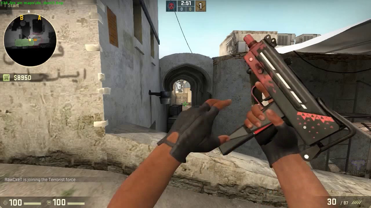 CSGO - MAC-10 Tatter Ingame | MAC-10 Tatter Gameplay