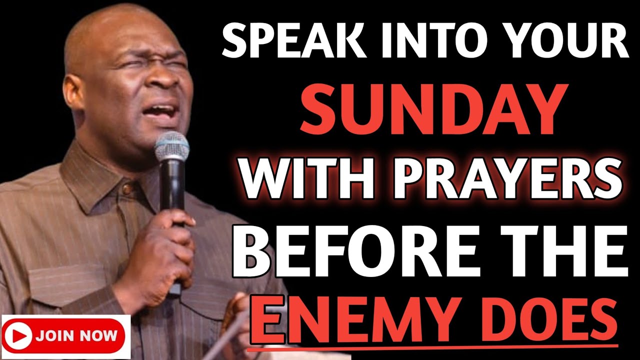 [Sunday 18th January,2026] SPEAK INTO YOUR SUNDAY BEFORE THE ENEMY DOES -Apostle Joshua Selman
