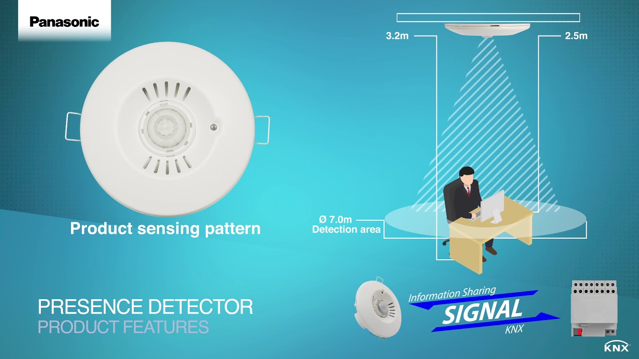 Panasonic KNX Presence Detector YouTube