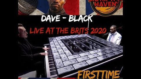 Dave – Black (Live at The BRITs 2020) | Powerful UK Rap Reaction 🎤🔥