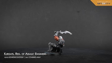 Kurgats, Reg. of Assault Engineers (Boarding Shotgun) 360º View