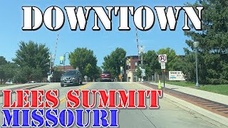 Lee's Summit - Missouri - 4K Downtown Drive