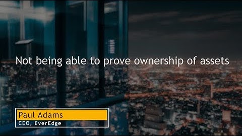 Proving ownership of your intangible assets