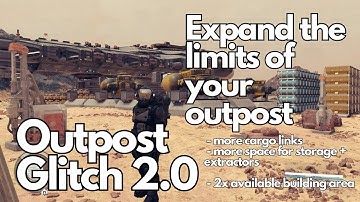 Starfield - Outpost Border Glitch/Bug 2.0, setup and explanation.